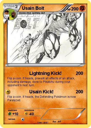 Pokemon Usain Bolt