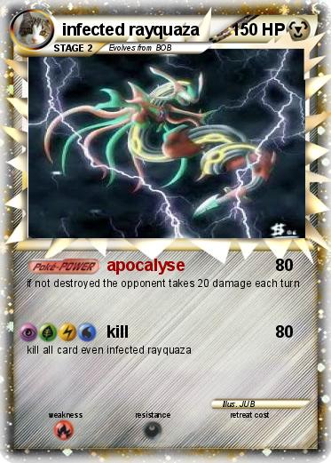 Pokemon infected rayquaza