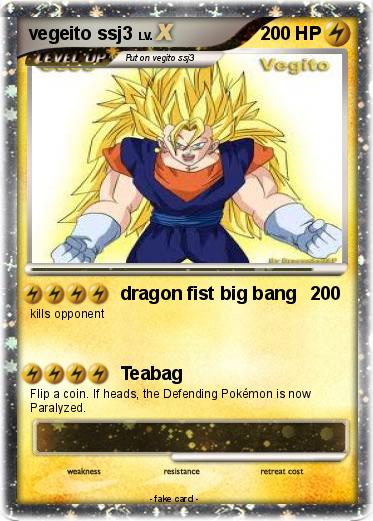 Pokemon vegeito ssj3
