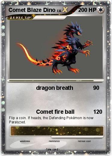 Pokemon Comet Blaze Dino