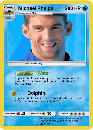 Pokemon Michael Phelps