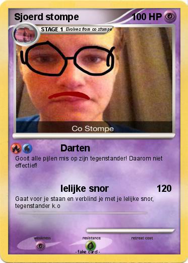 Pokemon Sjoerd stompe