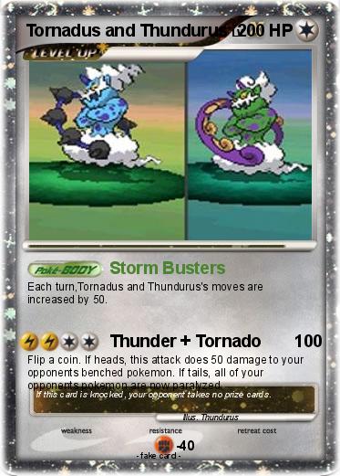 Pokemon Tornadus and Thundurus