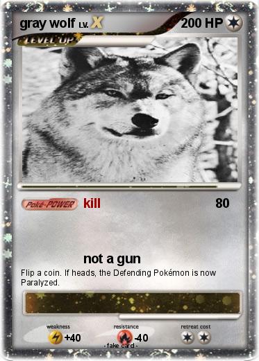 Pokemon gray wolf