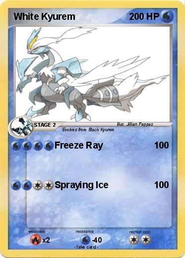 Pokemon White Kyurem