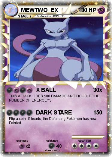 Pokemon MEWTWO  EX