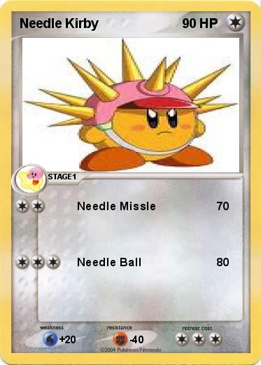 Pokemon Needle Kirby