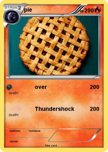 Pokemon pie