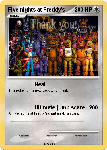 Pokemon Five nights at Freddy's