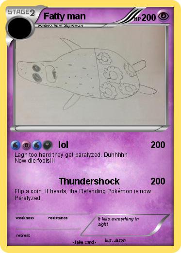 Pokemon Fatty man