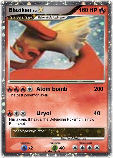 Pokemon Blaziken