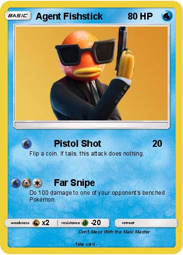 Pokemon Agent Fishstick