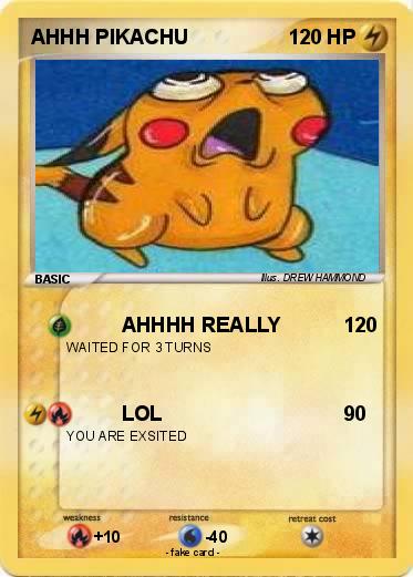 Pokemon AHHH PIKACHU