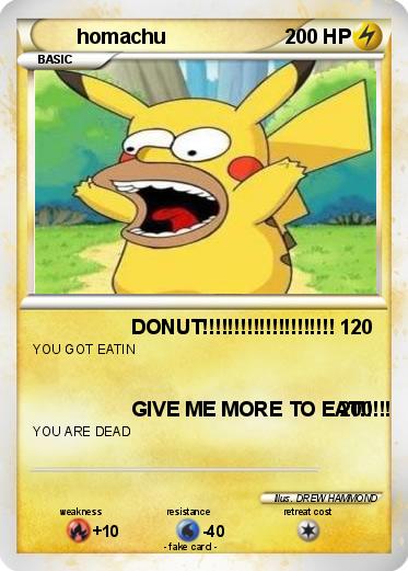 Pokemon homachu