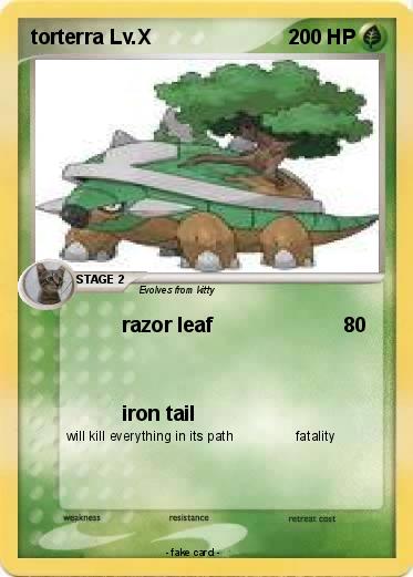 Pokemon torterra Lv.X