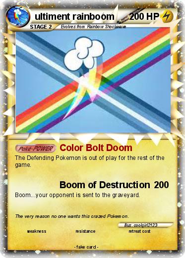 Pokemon ultiment rainboom