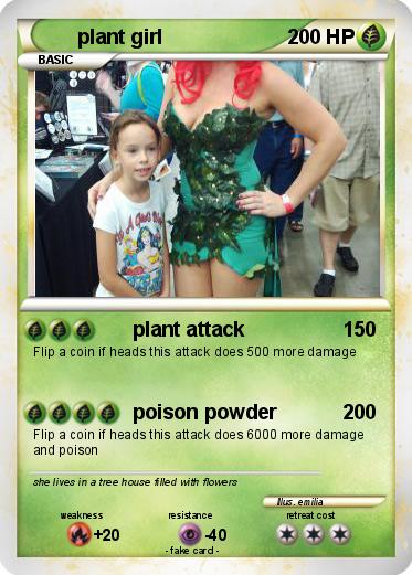 Pokemon plant girl
