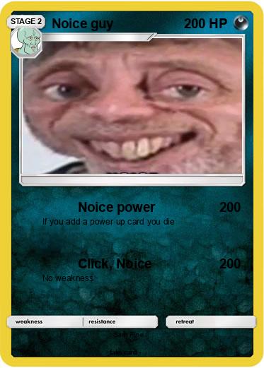 Pokemon Noice guy