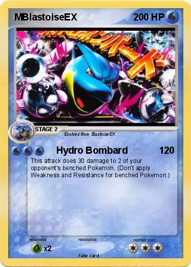Pokemon MBlastoiseEX