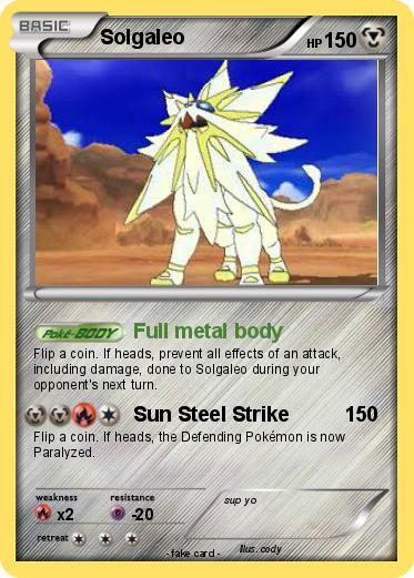Pokemon Solgaleo