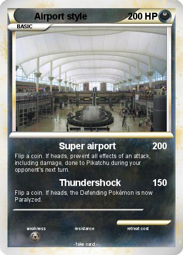 Pokemon Airport style