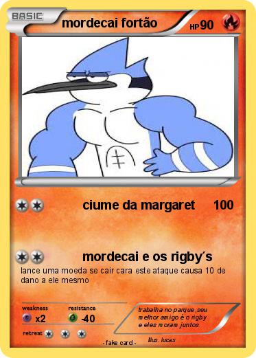 Pokemon mordecai fortão