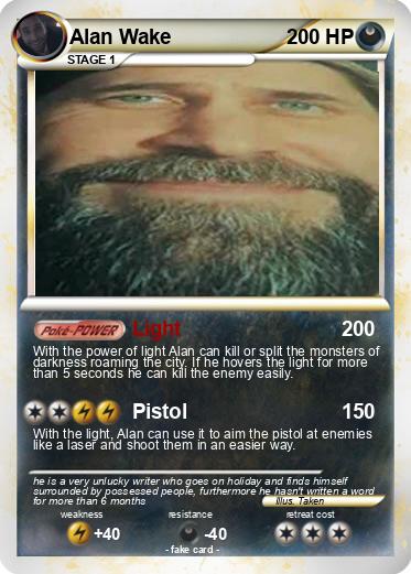 Pokemon Alan Wake