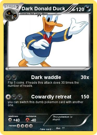 Pokemon Dark Donald Duck