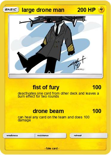 Pokemon large drone man