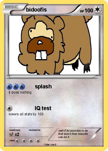 Pokemon bidoofis