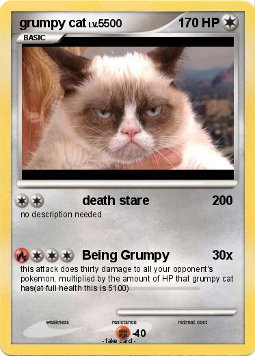 Pokemon grumpy cat