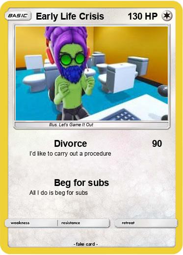 Pokemon Early Life Crisis