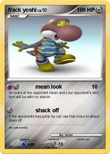 Pokemon frack yoshi