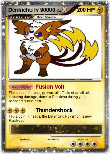 Pokemon Denkichu lv 90000