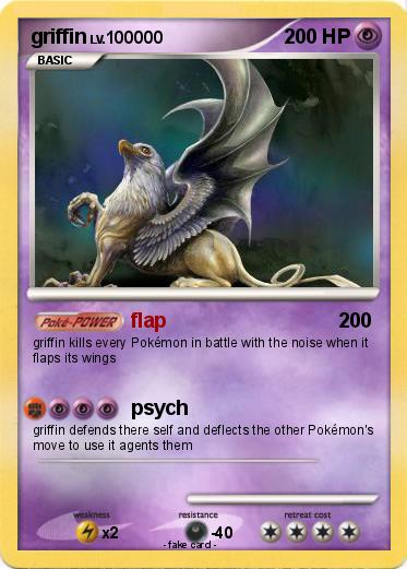 Pokemon griffin