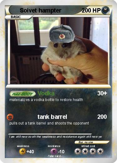 Pokemon Soivet hampter