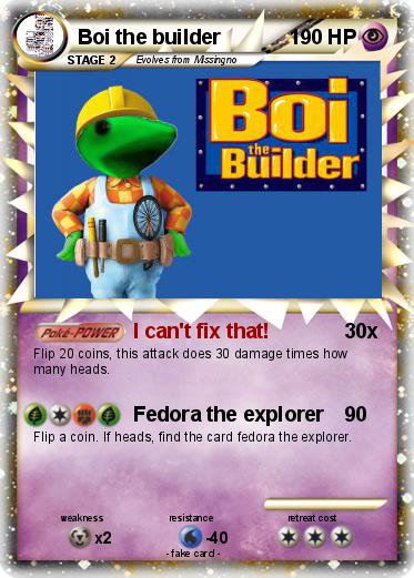 Pokemon Boi the builder
