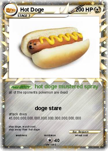 Pokemon Hot Doge