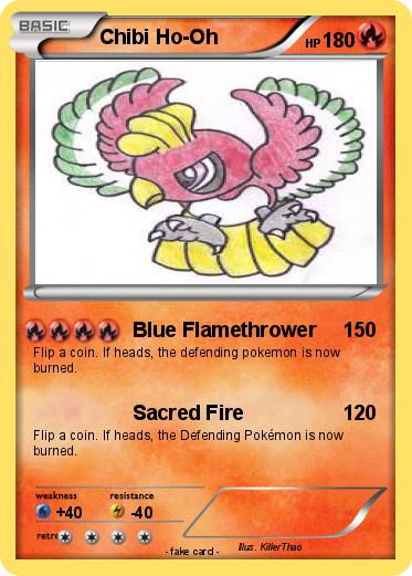 Pokemon Chibi Ho-Oh