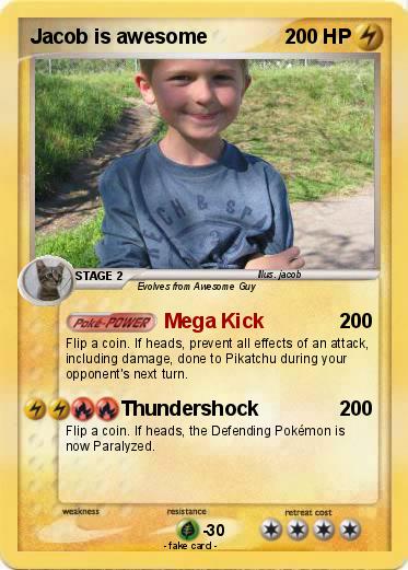 Pokemon Jacob is awesome