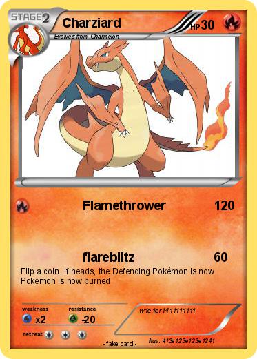 Pokemon Charziard
