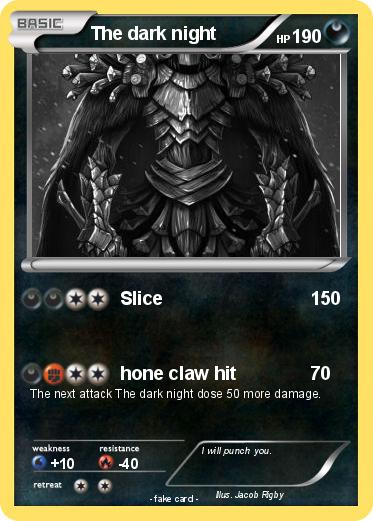 Pokemon The dark night