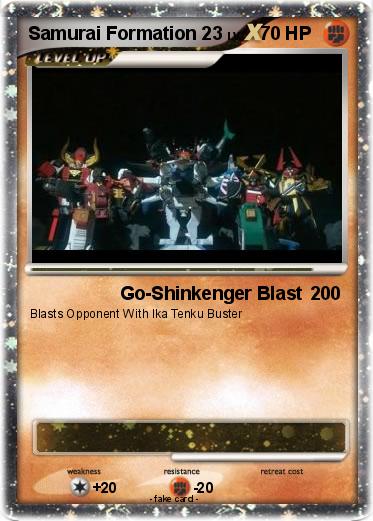 Pokemon Samurai Formation 23