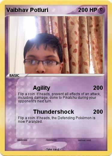 Pokemon Vaibhav Potluri
