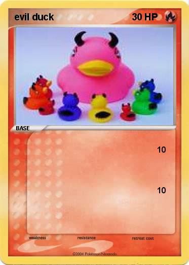 Pokemon evil duck