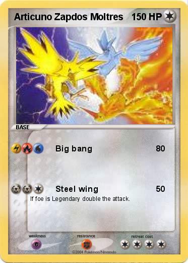 Pokemon Articuno Zapdos Moltres