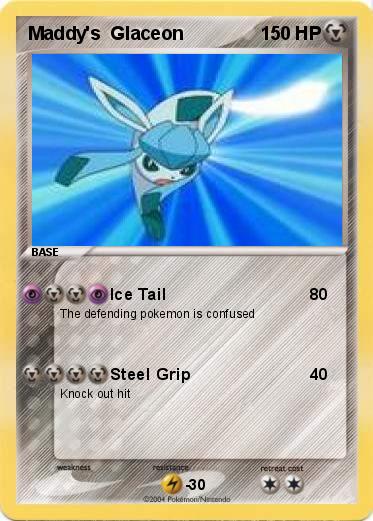 Pokemon Maddy's  Glaceon     