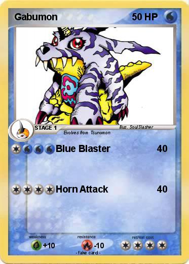 Pokemon Gabumon