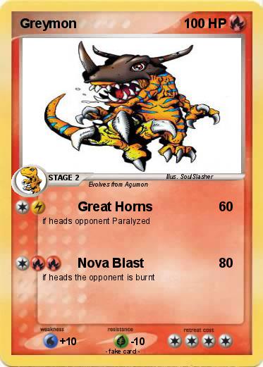 Pokemon Greymon