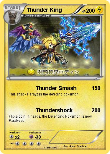 Pokemon Thunder King